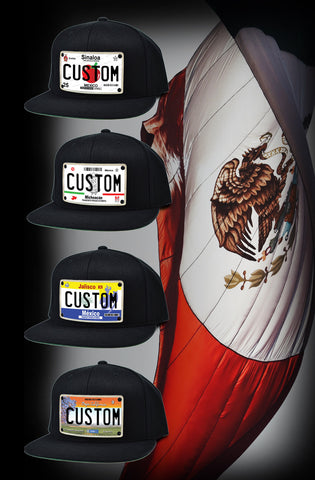 MEXICO LICENSE PLATE HATS