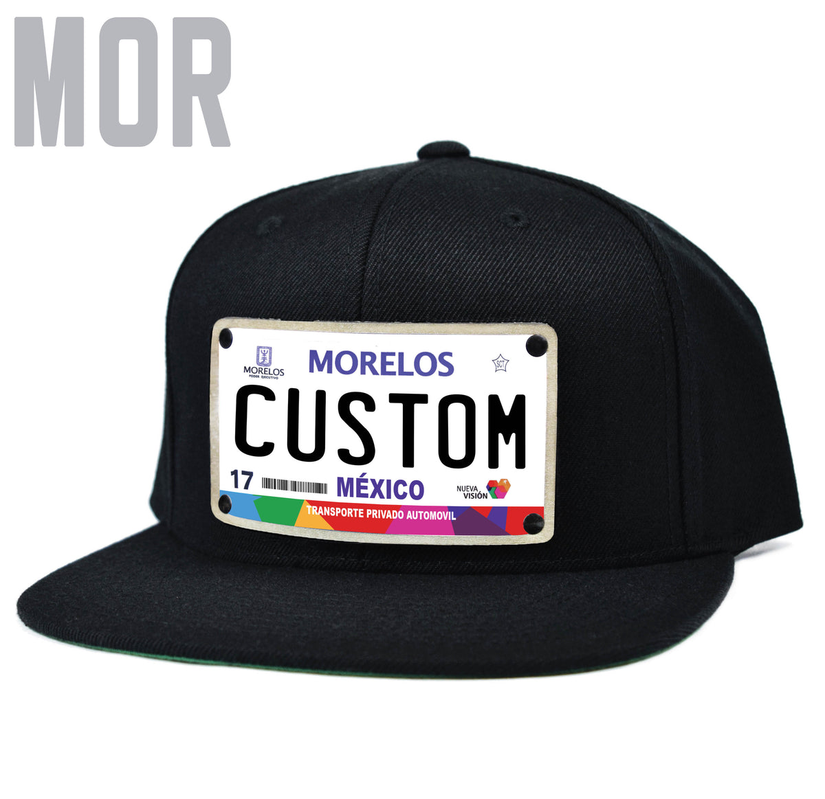 MORELOS LICENSE PLATE HAT PROVOK LA