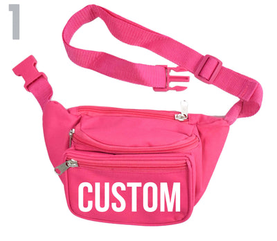 HOT PINK FANNY PACK - PROVOK LA